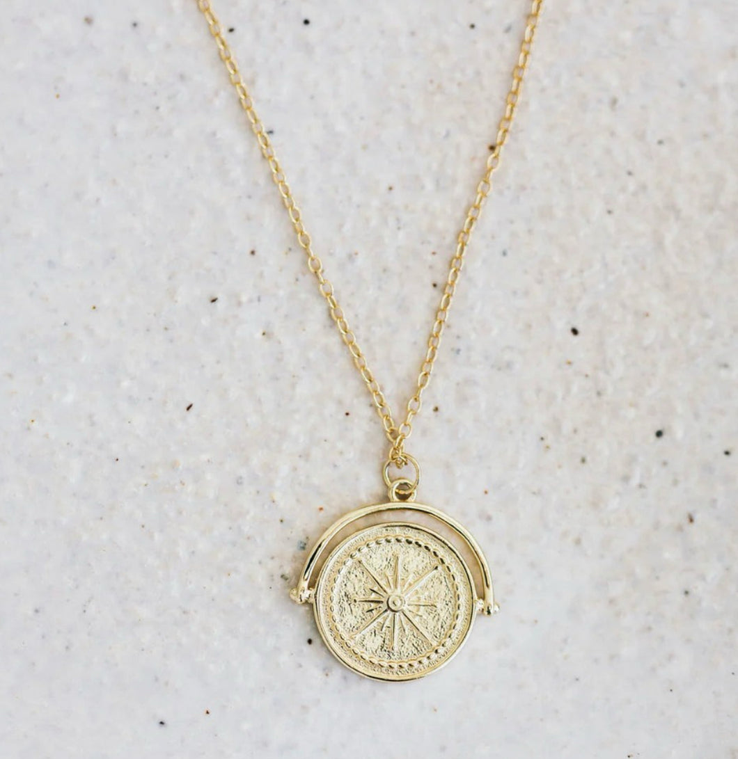 Sun Soul - Golden Compass
Necklace