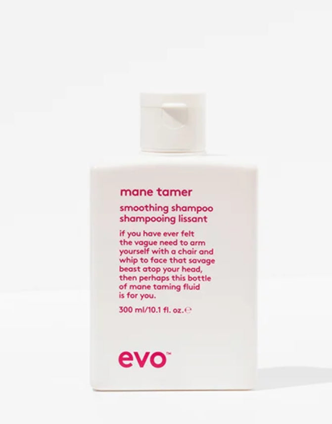 mane tamer smoothing shampoo
300ml