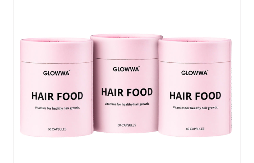 GLOWWA HAIR FOOD™ THREE-MONTH SUPPLY
