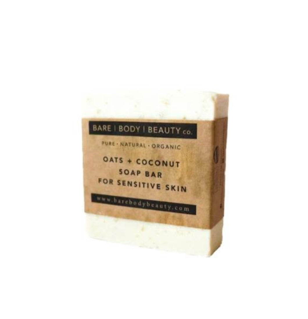 Oats & coconut soap sensitive skin