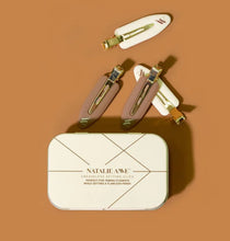 Load image into Gallery viewer, NATALIE ANNE
CREASELESS SETTING CLIPS IN CHOCOLATE AND IVORY 10PK
