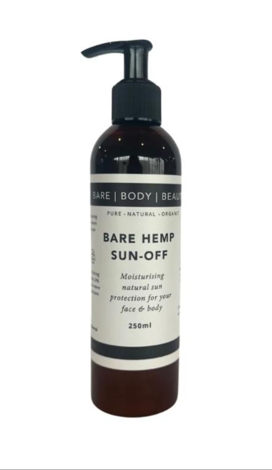 BARE HEMP SUN-OFF 250mls