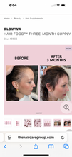 Load image into Gallery viewer, GLOWWA HAIR FOOD™ THREE-MONTH SUPPLY
